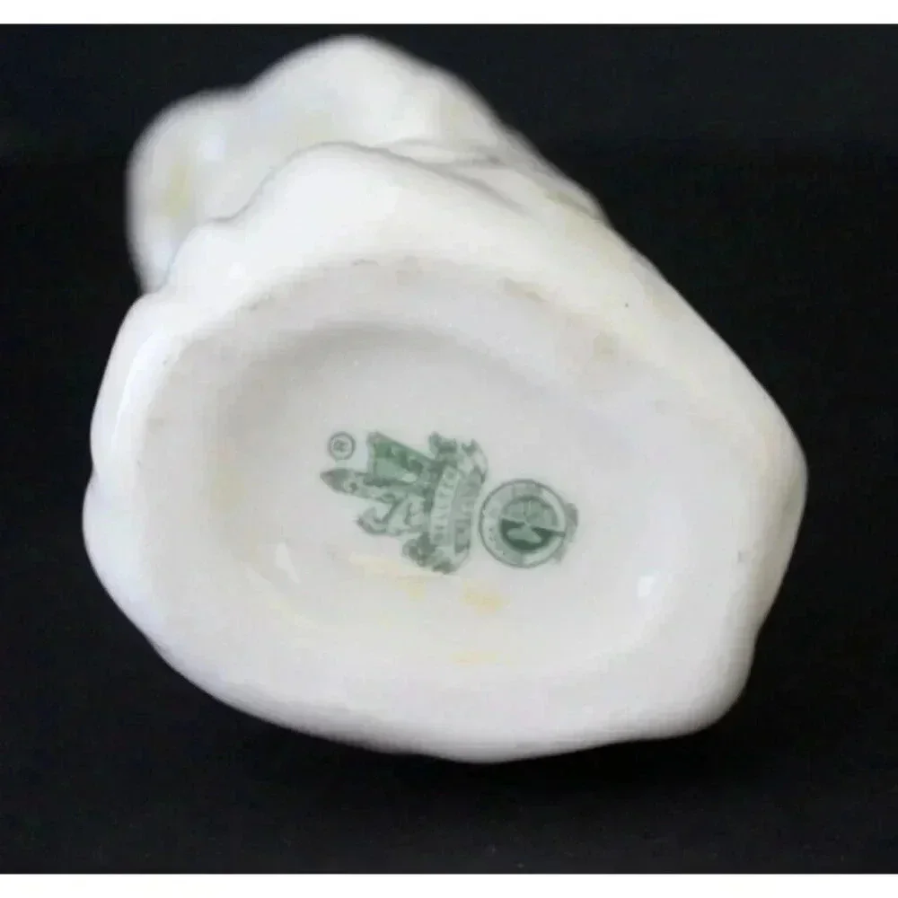Early Production Rare Belleek Irish Porcelain Irish Maiden Creamer Small Pitcher